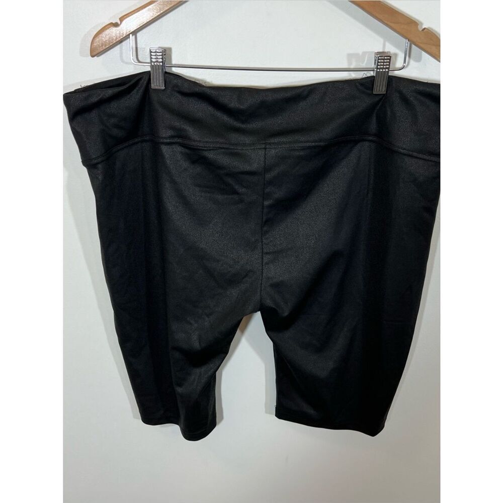 NWT Heyson biker shorts faux leather | Size 3XL